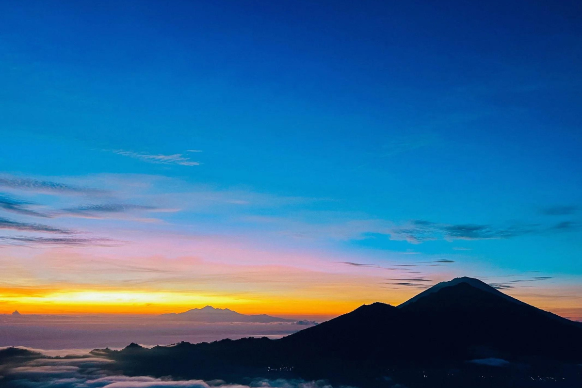 Sunrise in Mount Batur